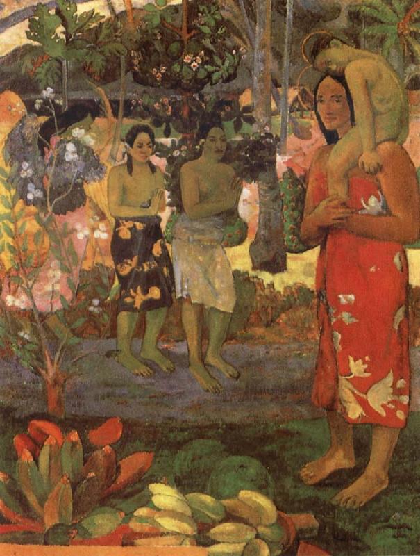 Paul Gauguin The Orana Maria Norge oil painting art
